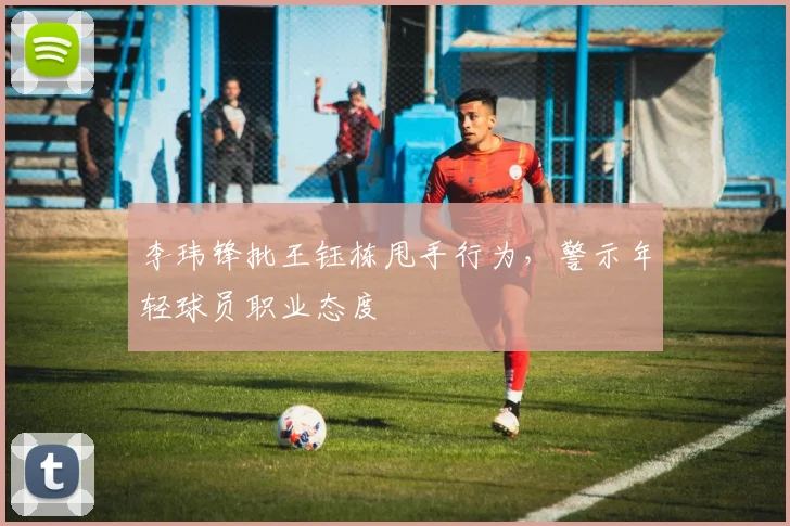 李玮锋批王钰栋甩手行为，警示年轻球员职业态度